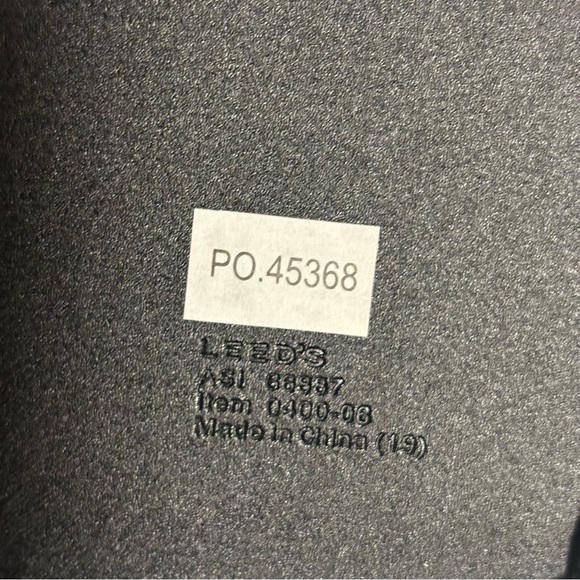 VTG LEED'S Planner Organizer Zip Around Blk. Calculator pen holder outter pocket - Picture 7 of 9